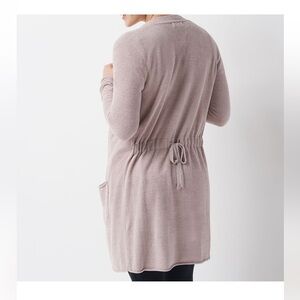 Barefoot Dreams Cozy Chic Lite Cardigan in Deep Purple